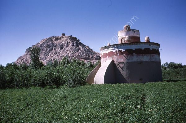 Zorastrian Temple on Hill & Pigeon House, Isfahan